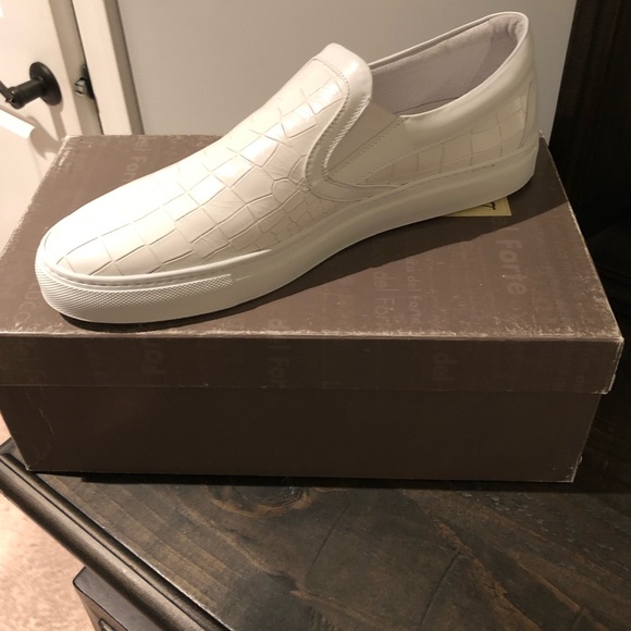 Luca Del Forte white slip ons - Picture 2 of 4